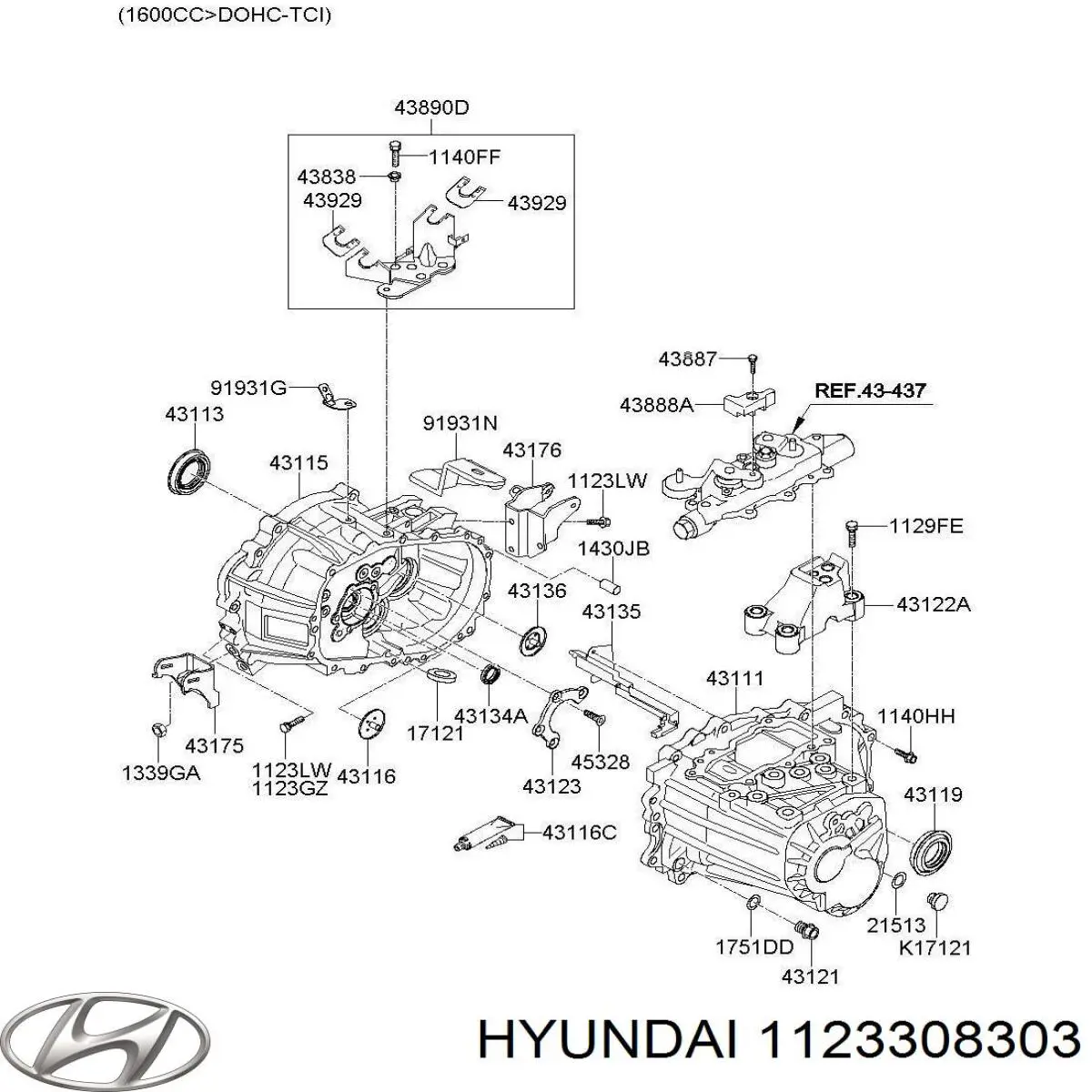  1123308306K Hyundai/Kia