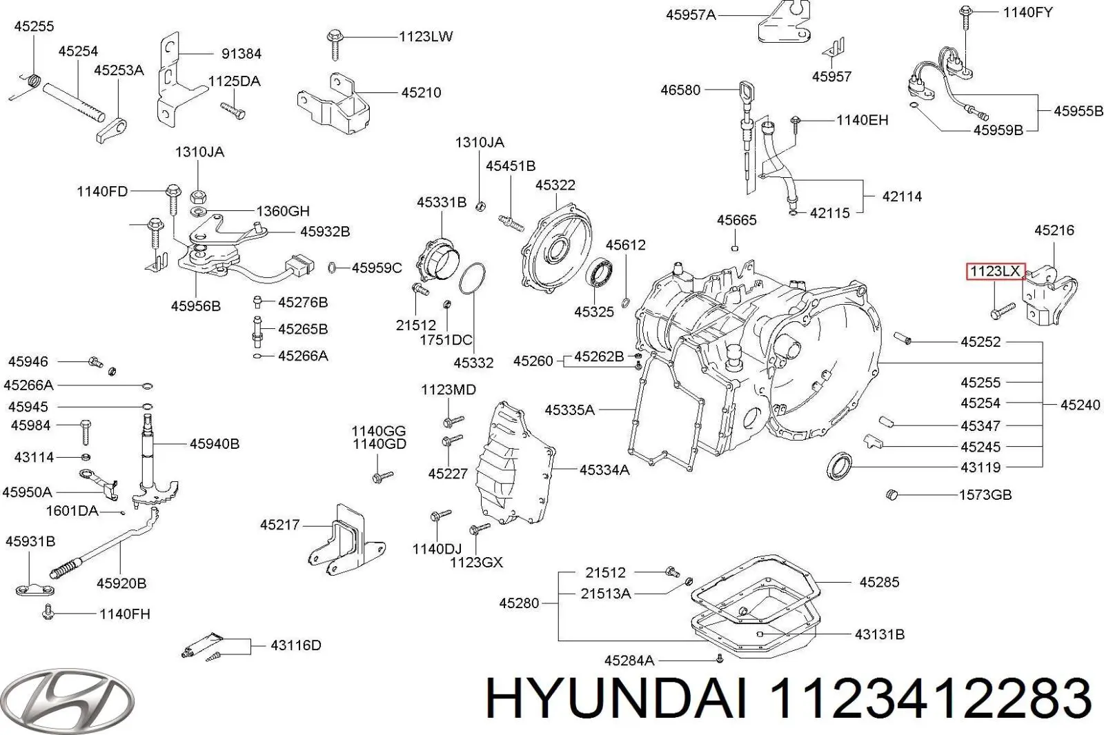  1123412306P Hyundai/Kia