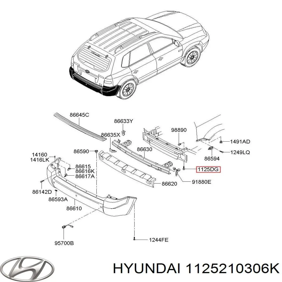  1125210306K Hyundai/Kia