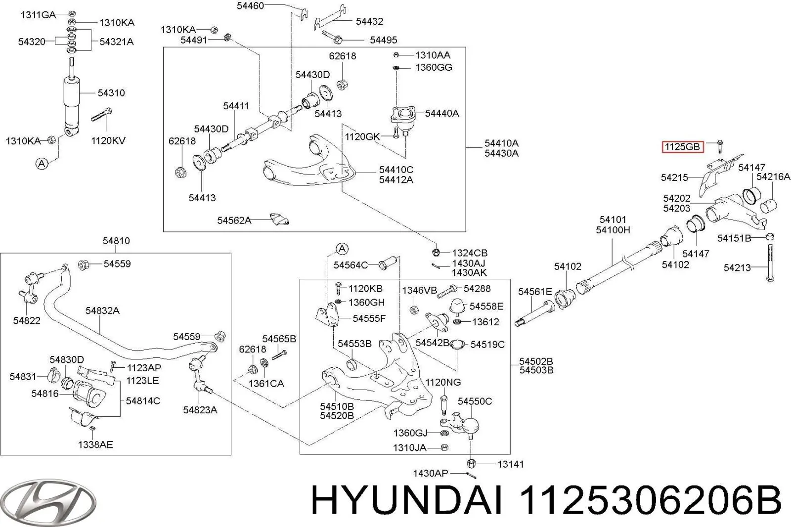 Купити 1140706141 Hyundai/Kia 