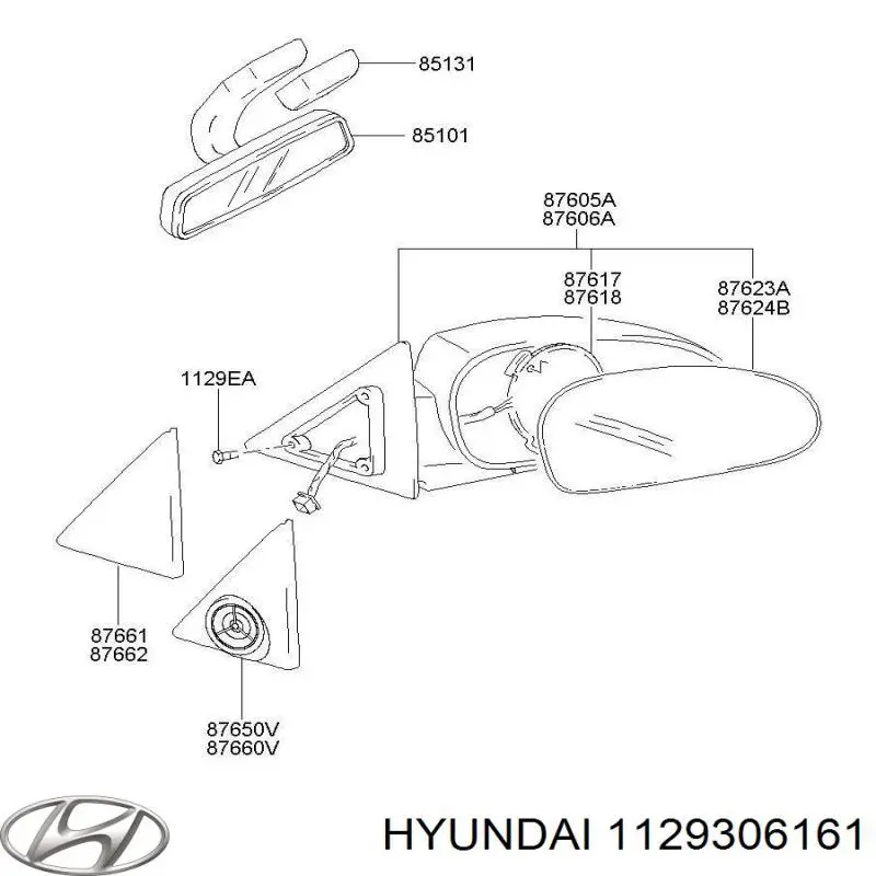Купити 1129306161 Hyundai/Kia 