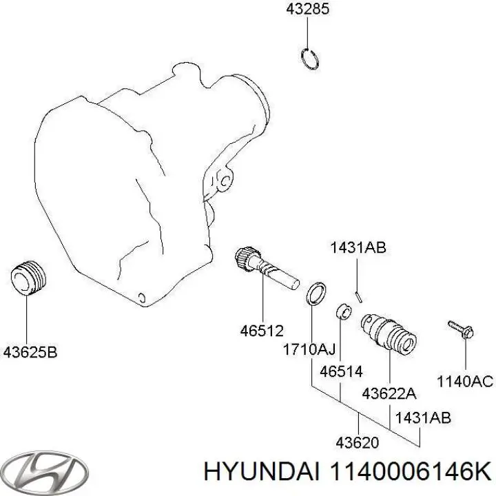  1140006146K Hyundai/Kia