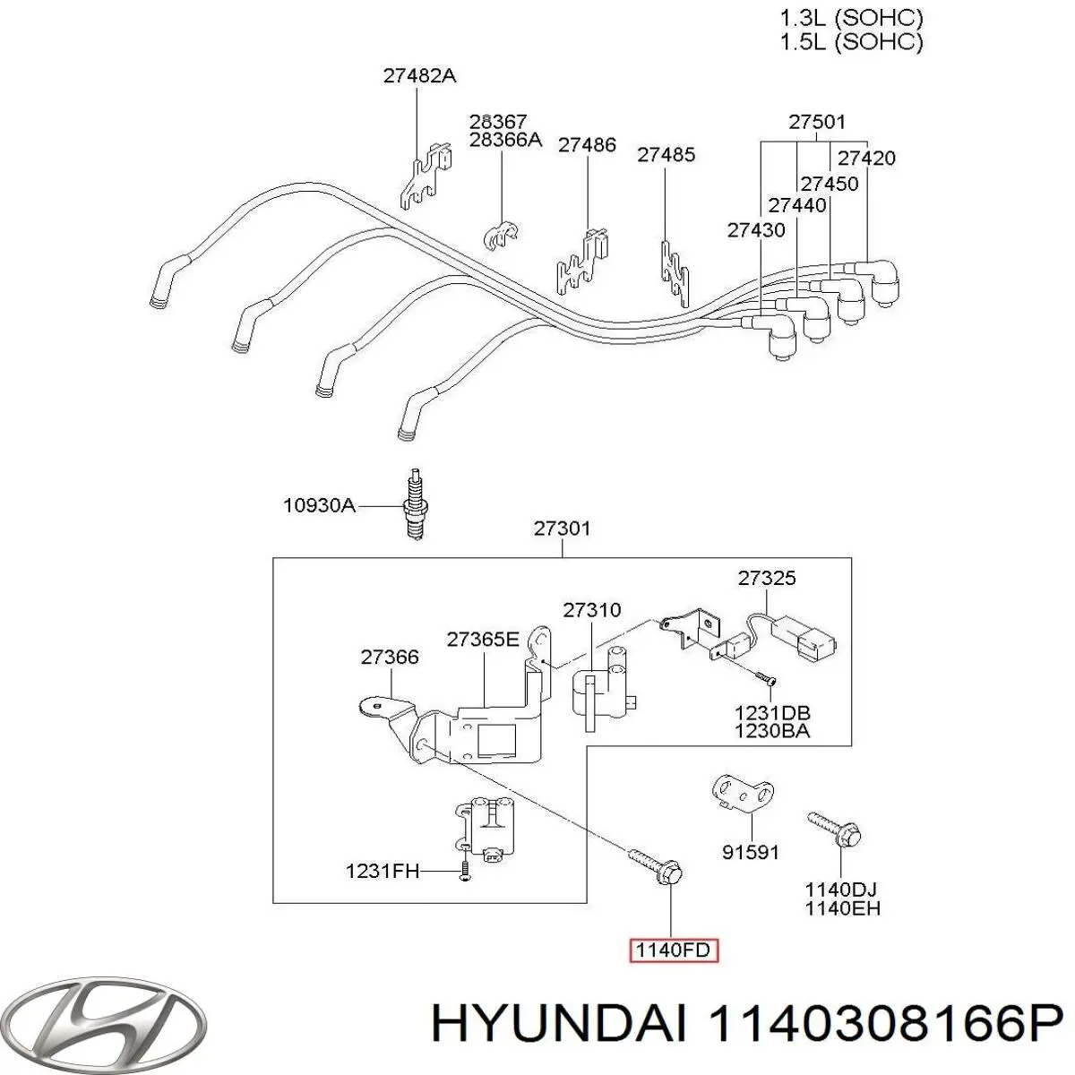  1140308166P Hyundai/Kia