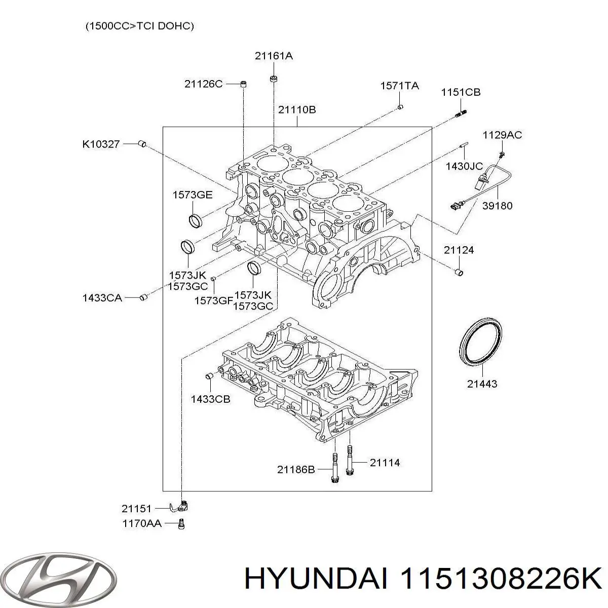  1151308226K Hyundai/Kia