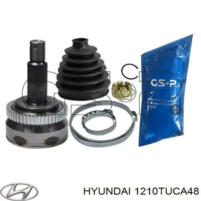 Купити 1210TUCA48 Hyundai/Kia Шарнір приводу зовнішній