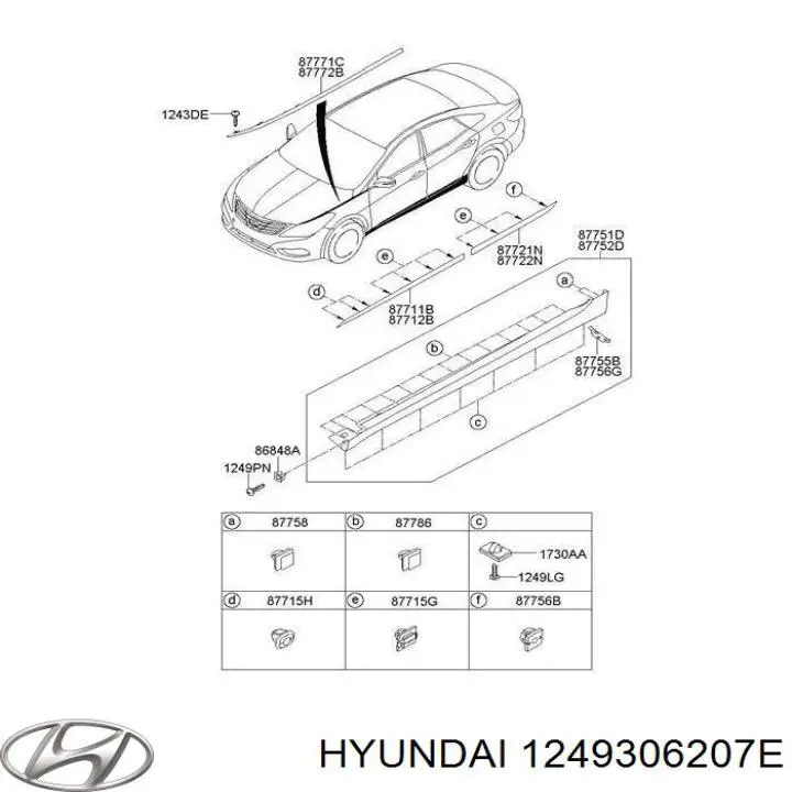  1249306207E Hyundai/Kia