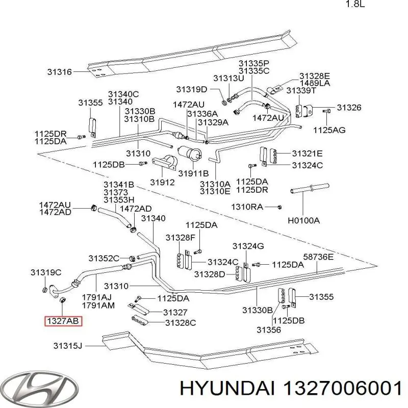  1327006007K Hyundai/Kia