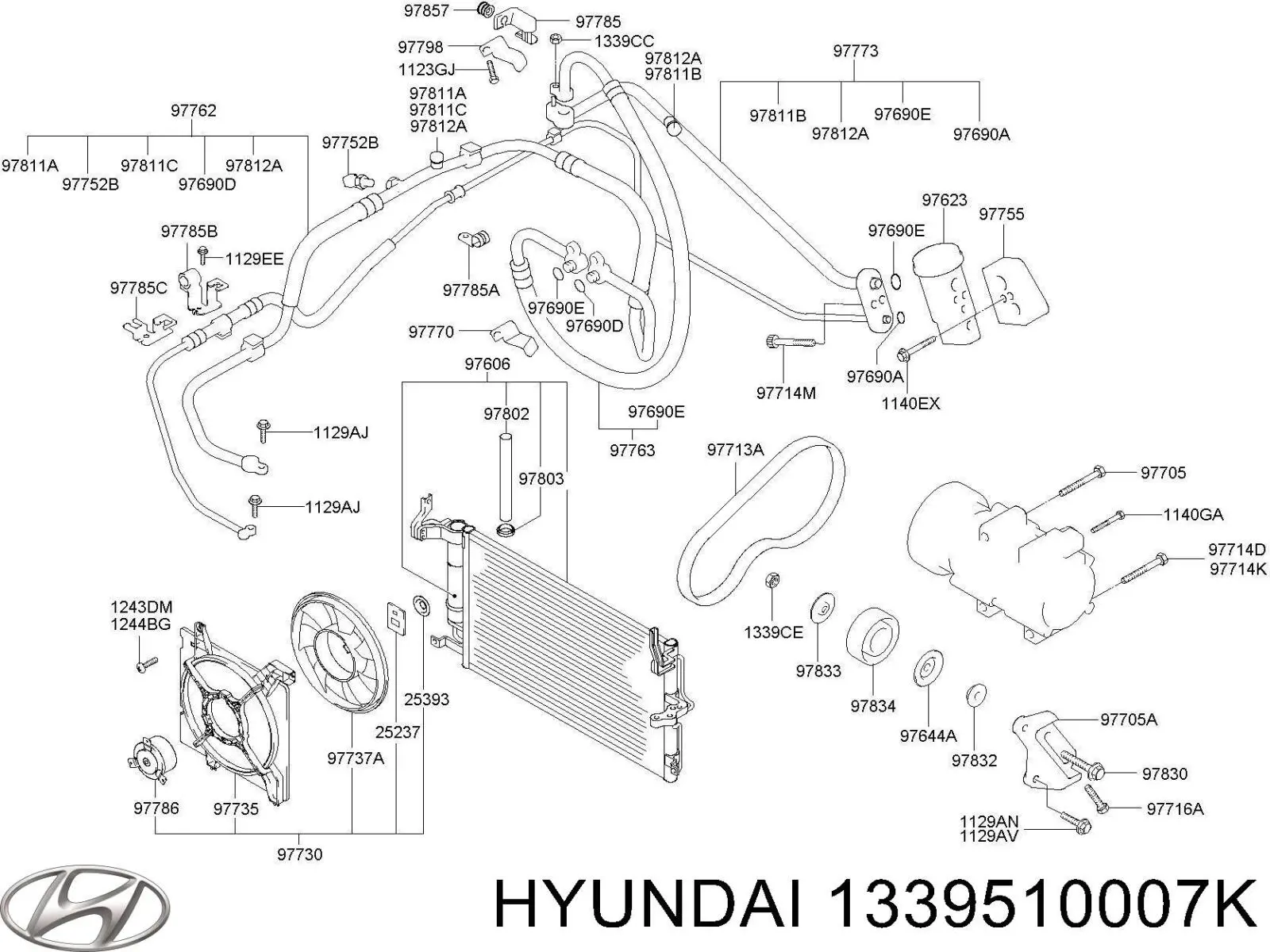  1339510007K Hyundai/Kia