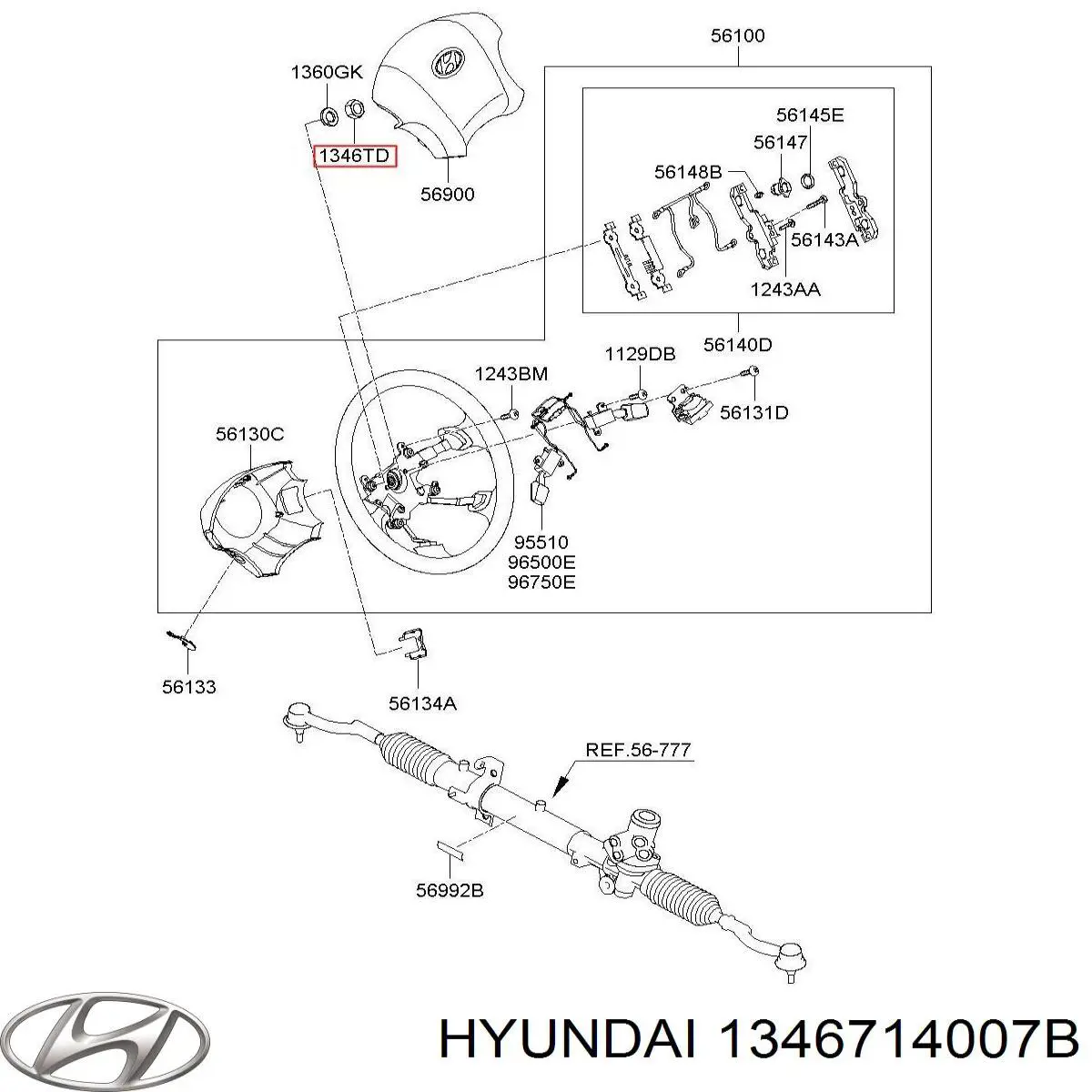  1346714007B Hyundai/Kia