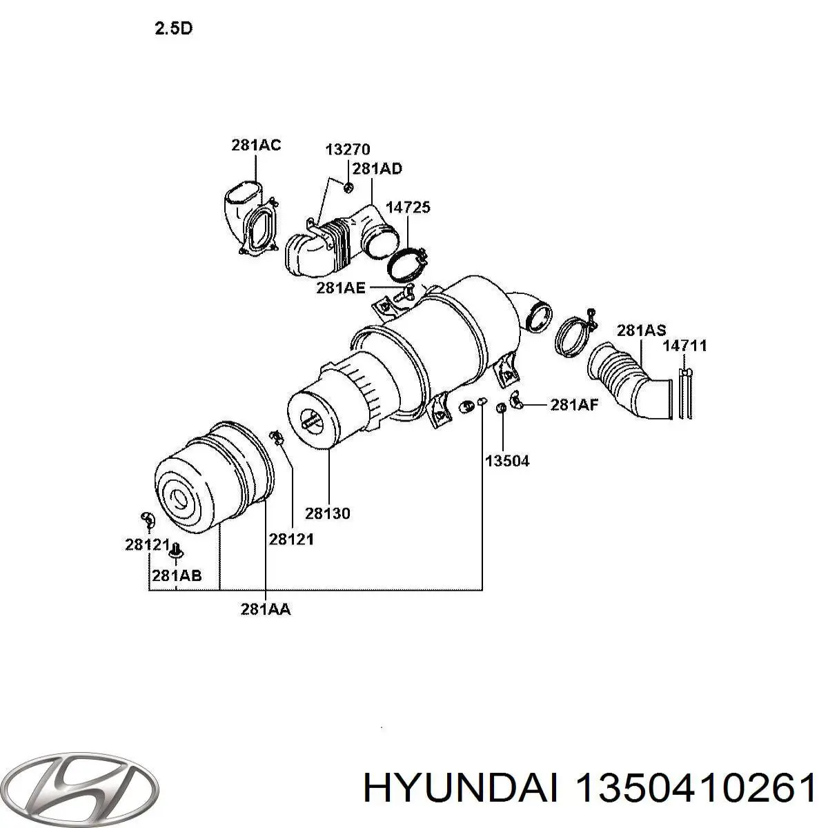  1350410261 Hyundai/Kia