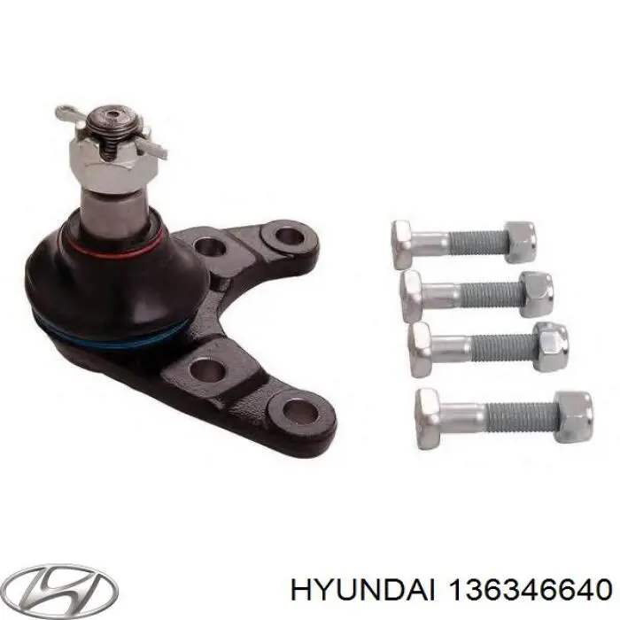 136346640 Hyundai/Kia Накінечник тяги КПП