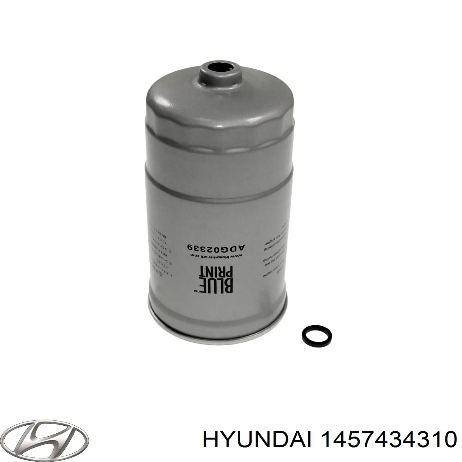 Фільтр паливний 1457434310 Hyundai/Kia