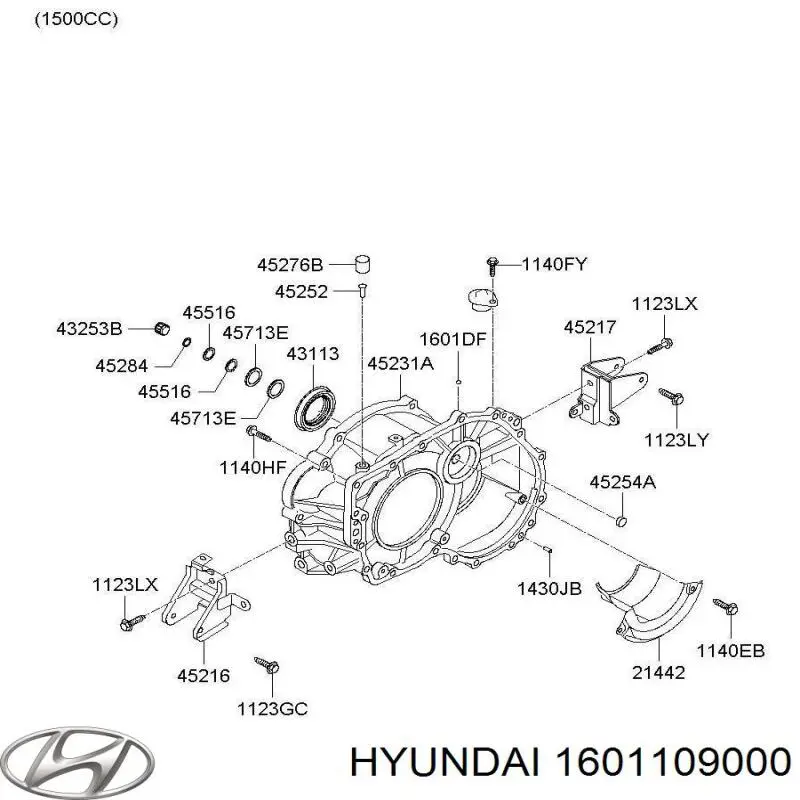  1601109000 Hyundai/Kia