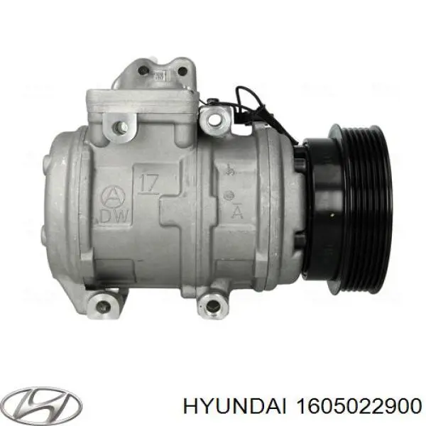 Компресор системи кондиціювання Hyundai/Kia 1605022900 ціна, від 231.19 USD