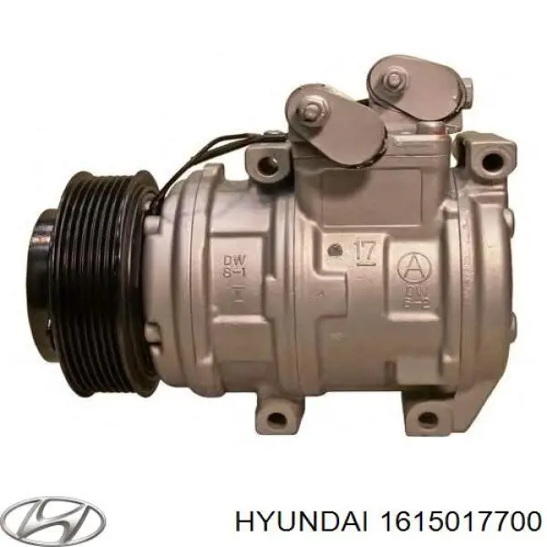 Купити 1615017700 Hyundai/Kia Компресор кліматичної установки