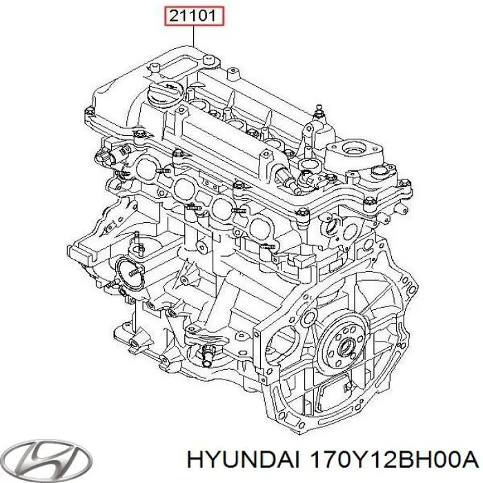  Hyundai/Kia 170Y12BH00A ціна, від 1519.87 USD