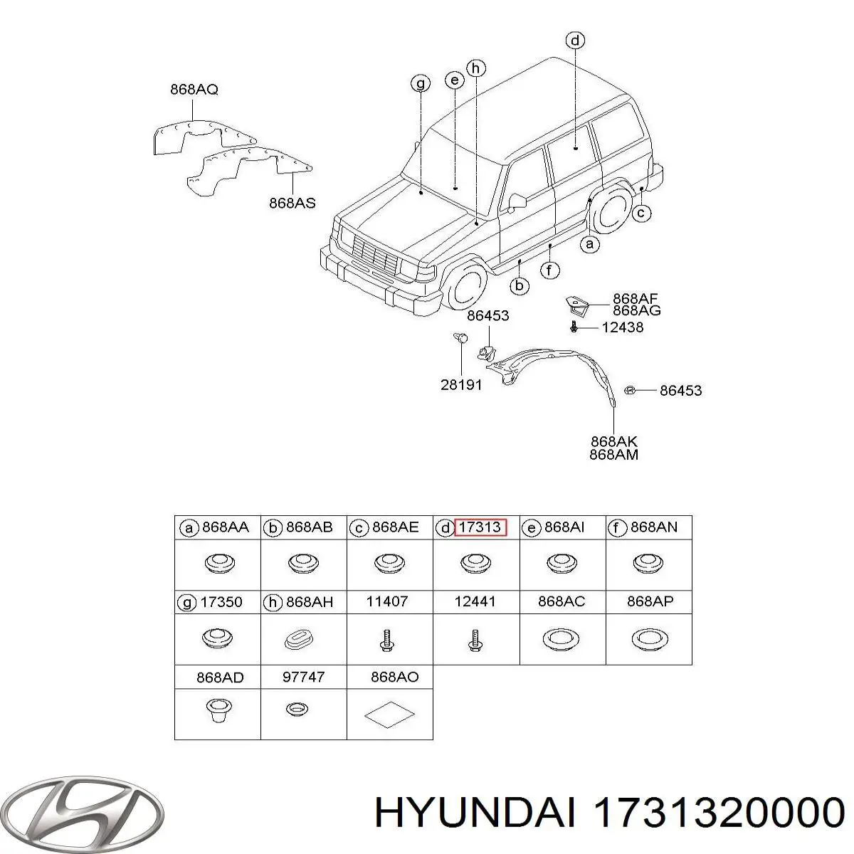  1731320000 Hyundai/Kia