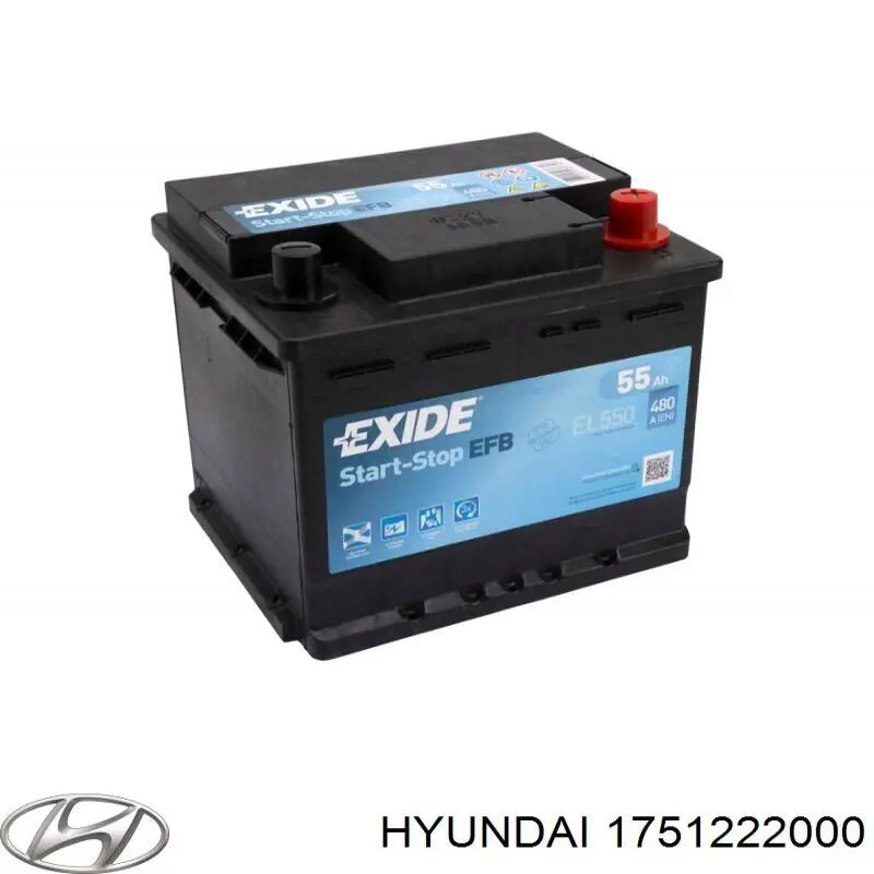  Hyundai/Kia 1751222000 ціна, від 1.66 USD