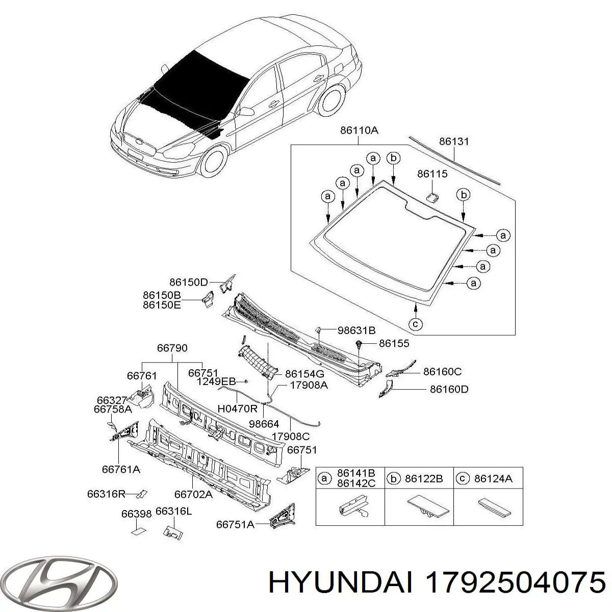  Hyundai/Kia 1792504075 ціна, від 5.98 USD