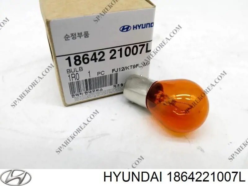 Купити 1864221007L Hyundai/Kia Лампочка галогенова, дальній/ближній