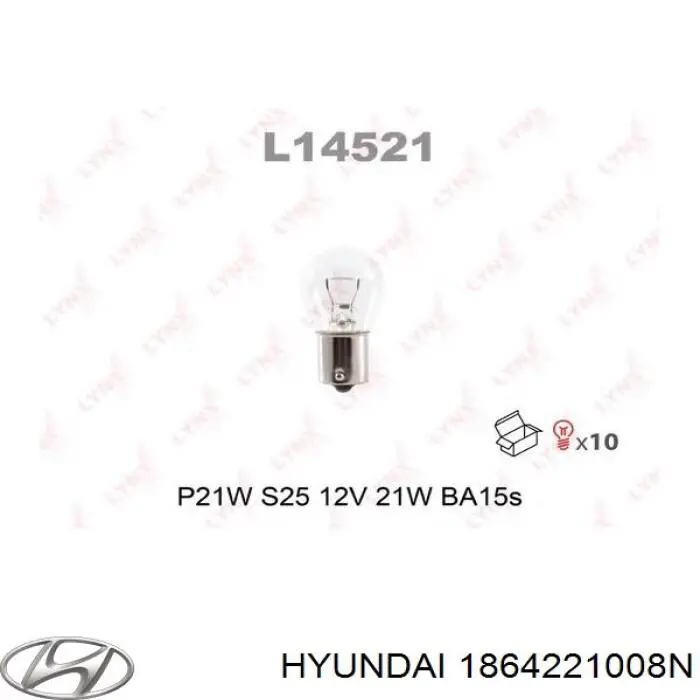  Hyundai/Kia 1864221008N ціна, від 9.85 USD