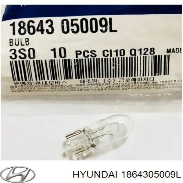 1864305009L Hyundai/Kia Лампа автомобільна