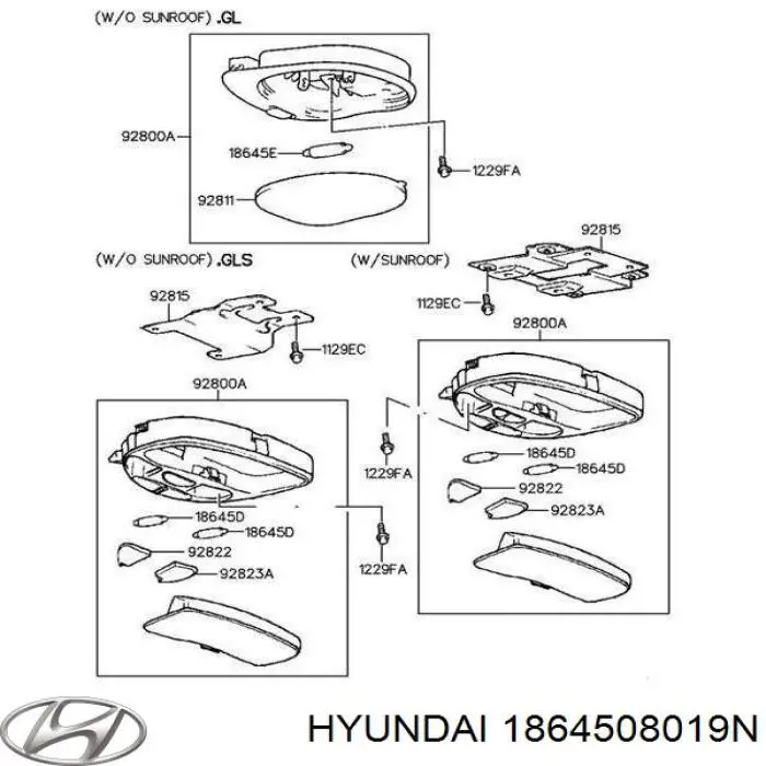 1864508019N Hyundai/Kia 