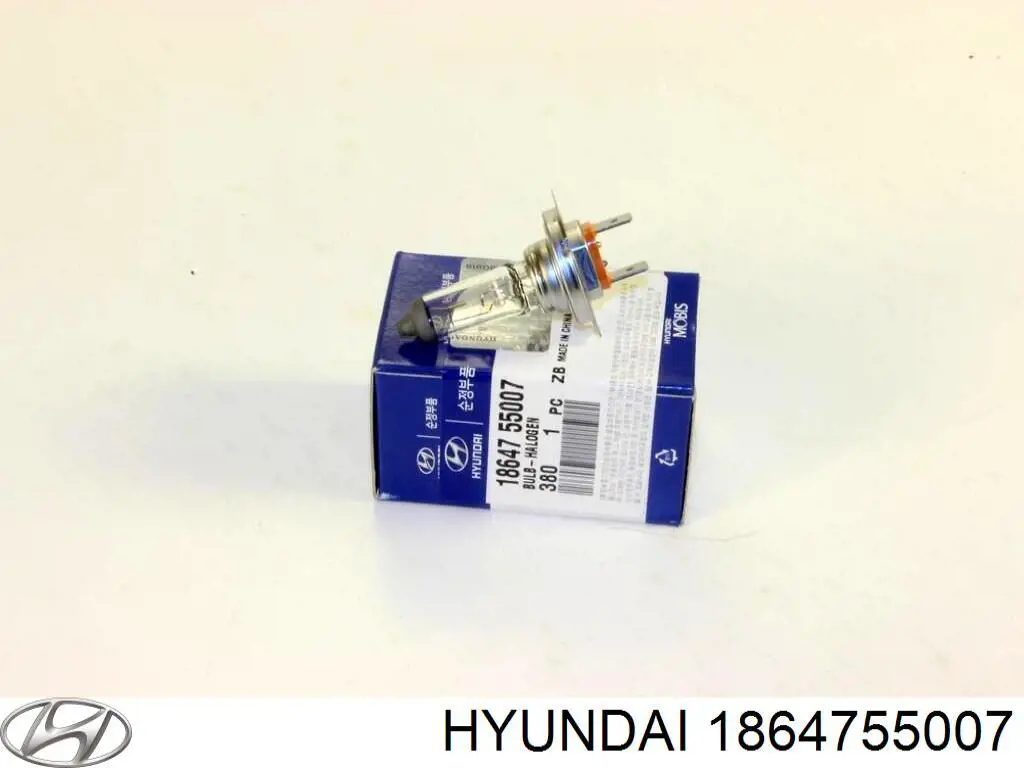 Купити 1864755007 Hyundai/Kia Лампочка галогенна
