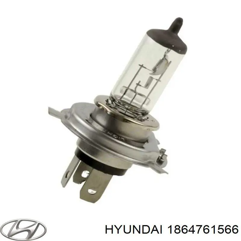 Лампочка галогенова, дальній/ближній Hyundai Accent (Хендай Акцент)