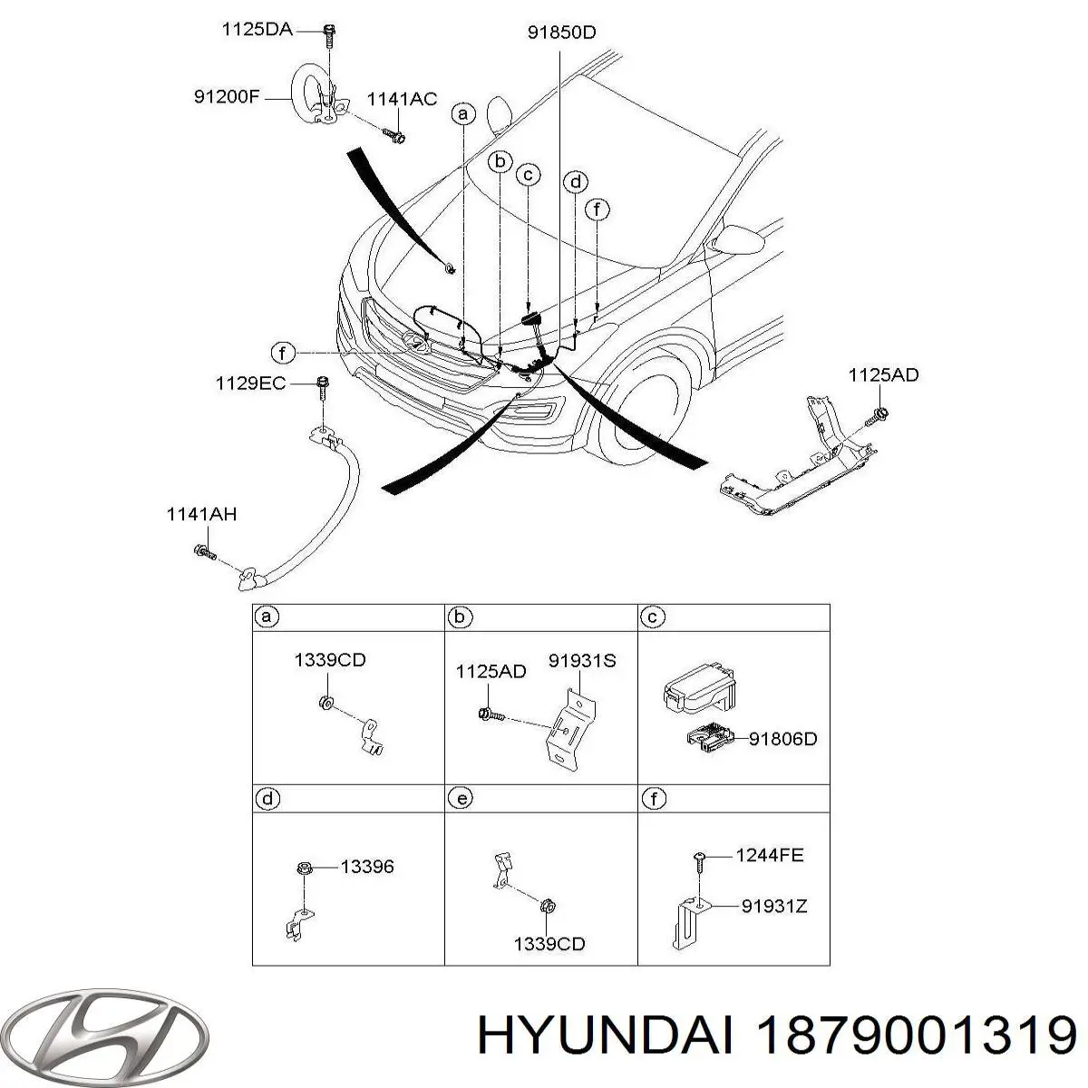 1879001319 Hyundai/Kia Запобіжник