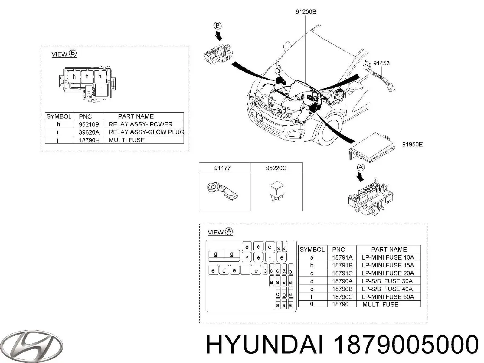  Hyundai/Kia 1879005000 ціна, від 51.41 USD