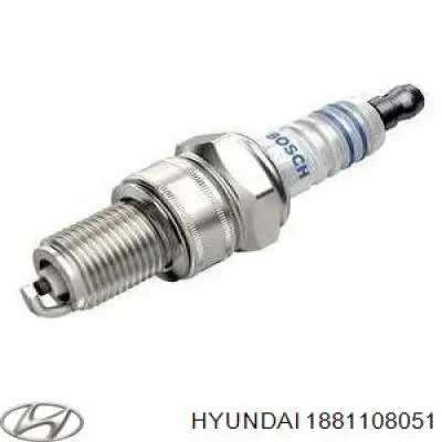 Свічки запалювання 1881108051 Hyundai/Kia