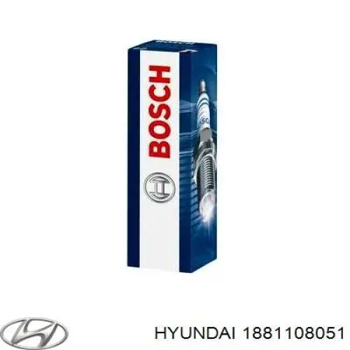 1881108051 Hyundai/Kia Свіча запалювання