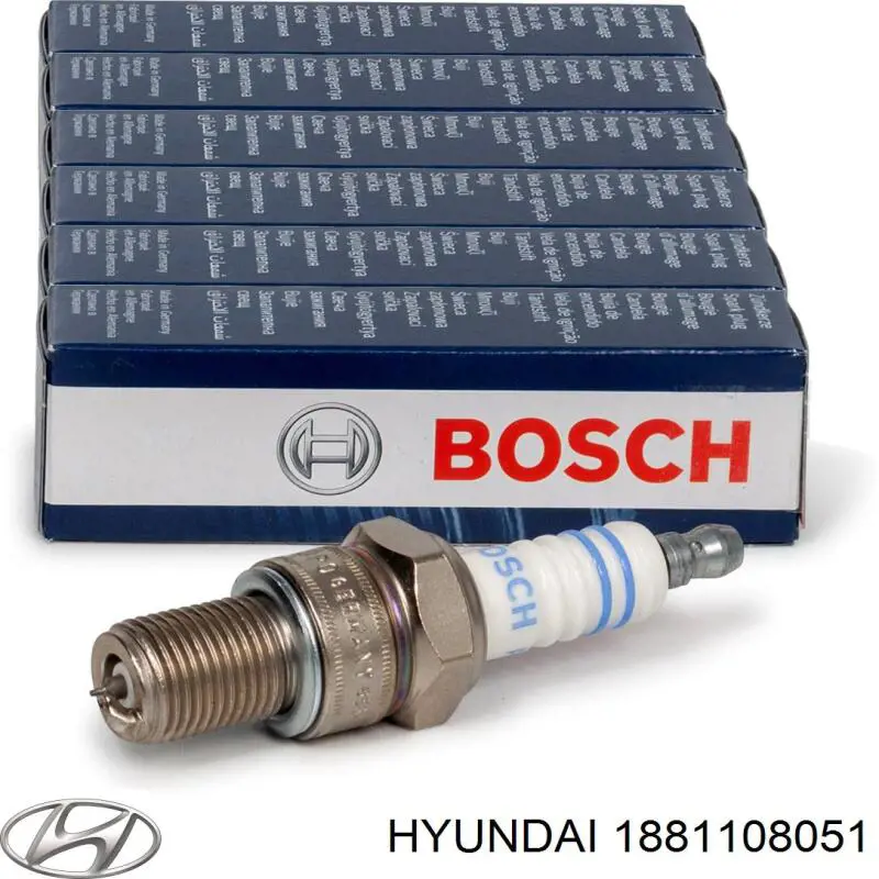 Купити 1881108051 Hyundai/Kia Свічка запалювання
