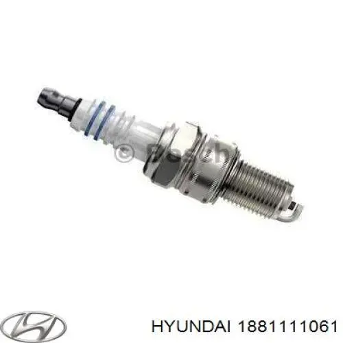 Купити 1881111061 Hyundai/Kia Свічка запалювання