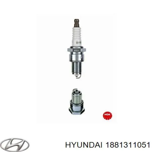 Свіча запалювання 1881311051 Hyundai/Kia