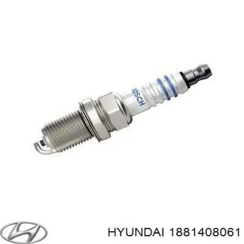 Купити 1881408061 Hyundai/Kia Свічка запалювання