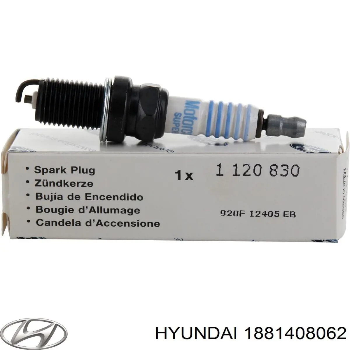 Свічки Hyundai/Kia 1881408062