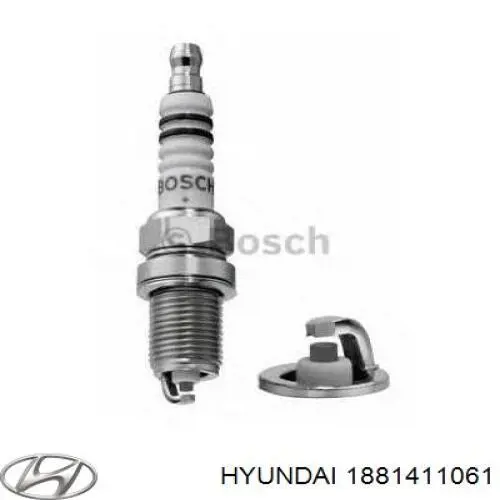 Свічки автомобільні Hyundai/Kia 1881411061 ціна, від 2.84 USD