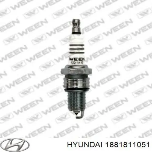 Свічки автомобільні Hyundai/Kia 1881811051 ціна, від 9.99 USD