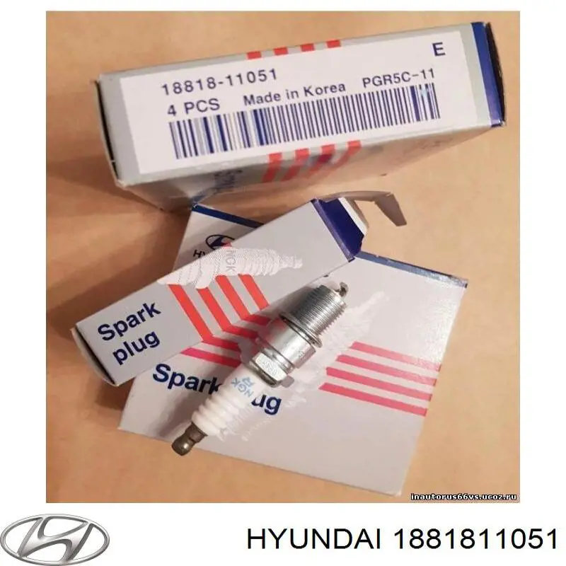 Купити 1881811051 Hyundai/Kia Свічка запалювання