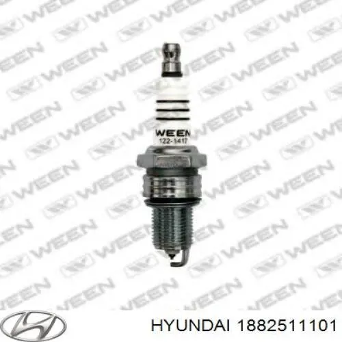 Свічки автомобільні Hyundai/Kia 1882511101 ціна, від 7.87 USD