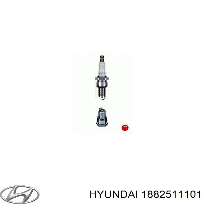Купити 1882511101 Hyundai/Kia Свічка запалювання