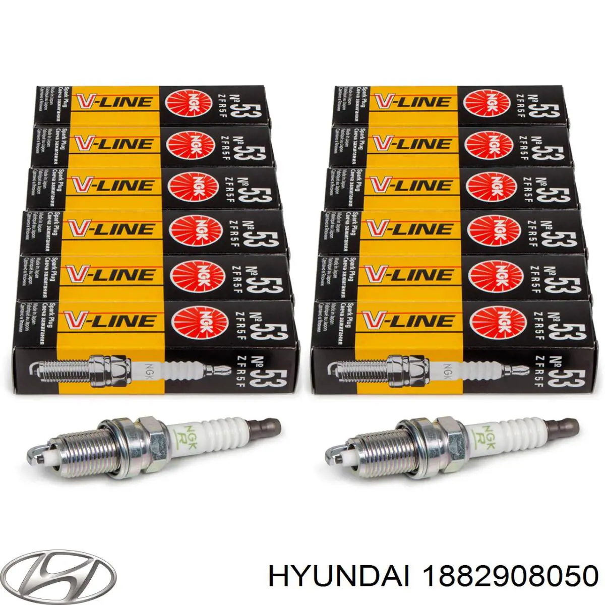 1882908050 Hyundai/Kia Свіча запалювання