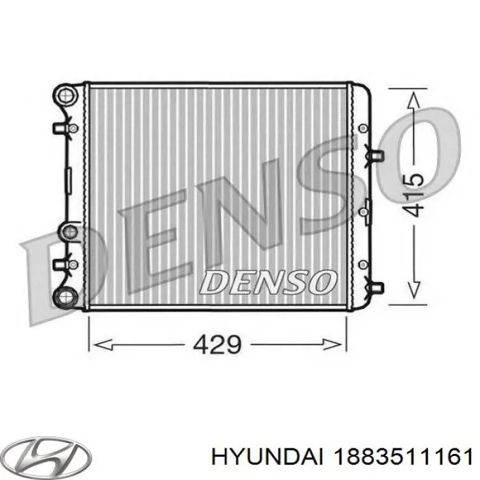 Свіча запалювання 1883511161 Hyundai/Kia