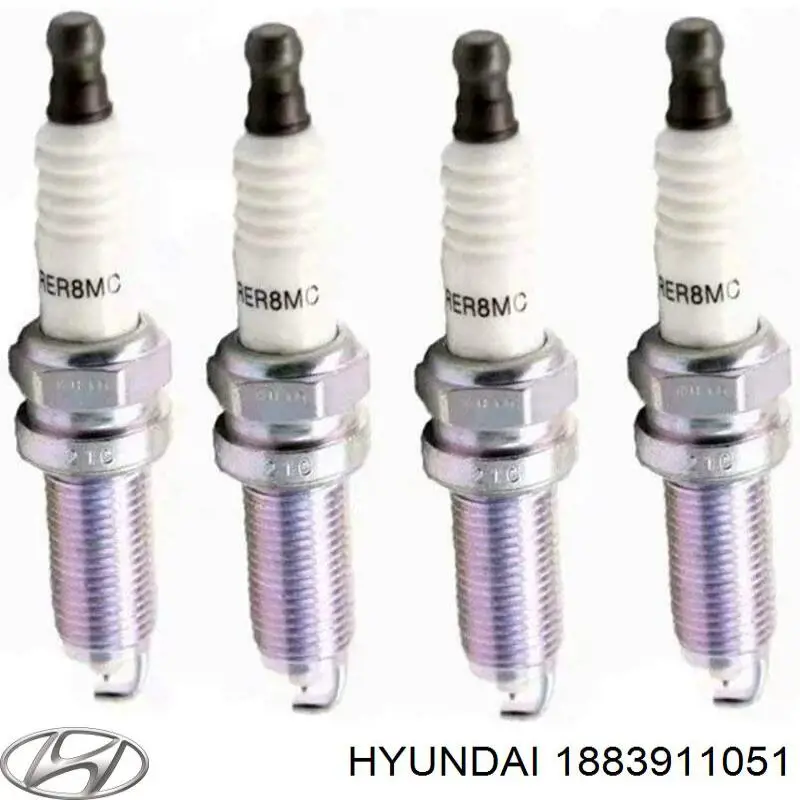 Купити 1883911051 Hyundai/Kia Свічка запалювання