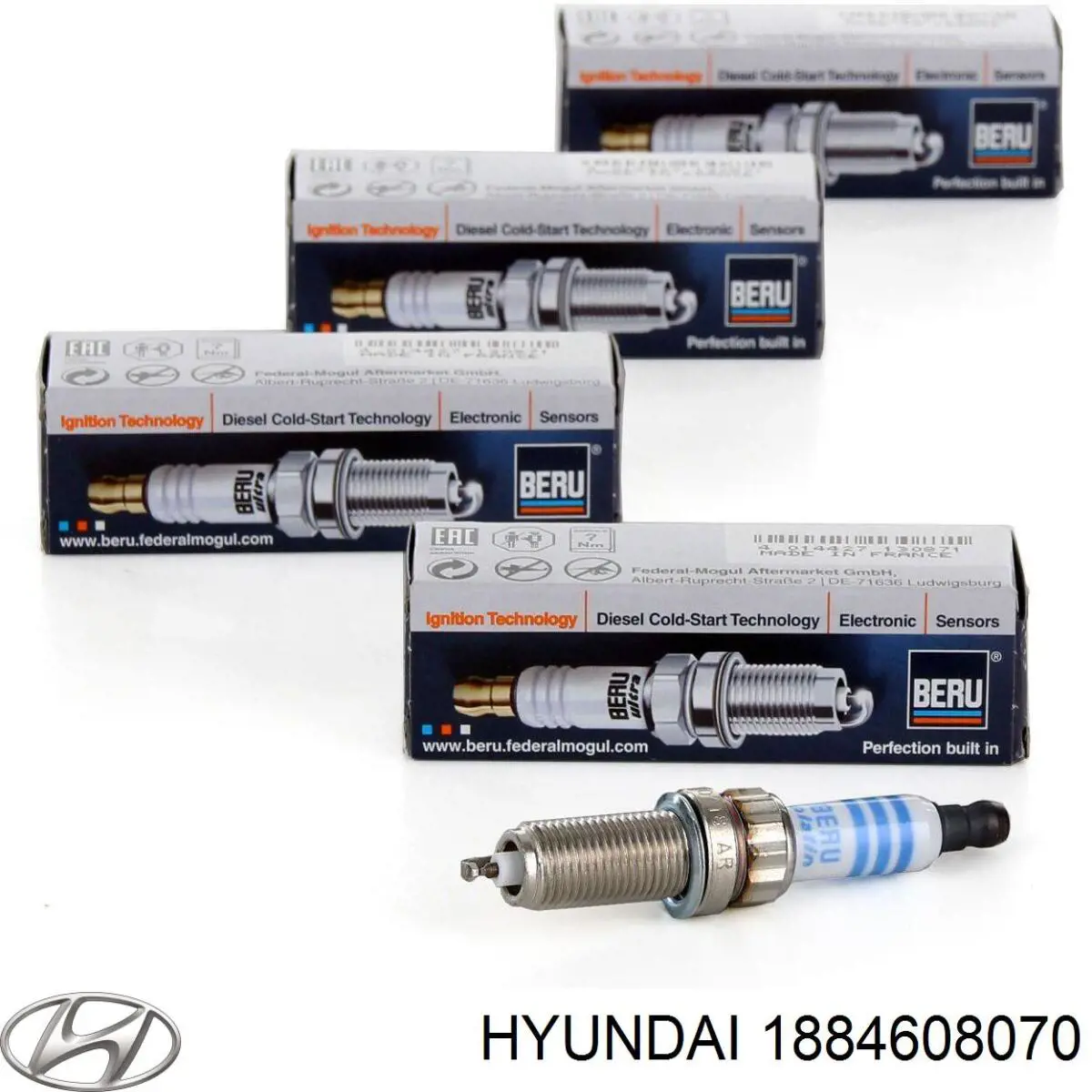 Свічки автомобільні Hyundai/Kia 1884608070 ціна, від 8.44 USD
