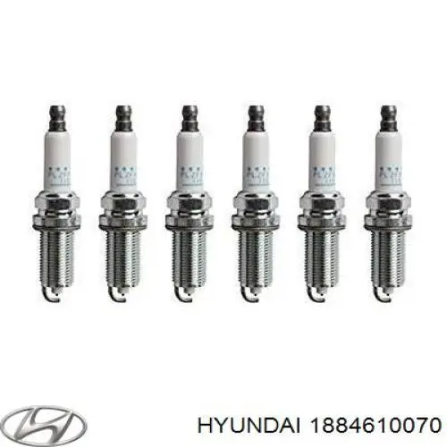 Свічки запалювання 1884610070 Hyundai/Kia