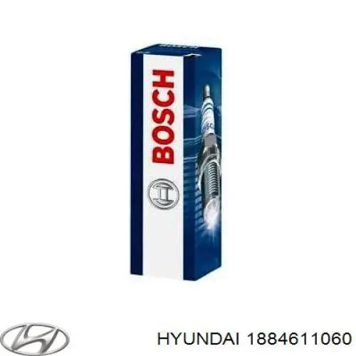 Купити 1884611060 Hyundai/Kia Свічка запалювання