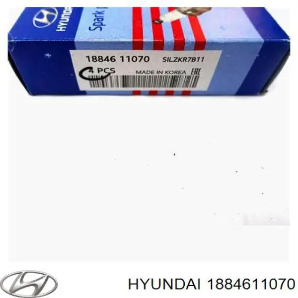 Купити 1884611070 Hyundai/Kia Свічка запалювання